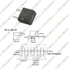 SS-5 372 4A 125V Rectangular DIP Mounted Subminiature Fuse