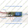12V Infinite Delay Timer Control Switch ON OFF Loop